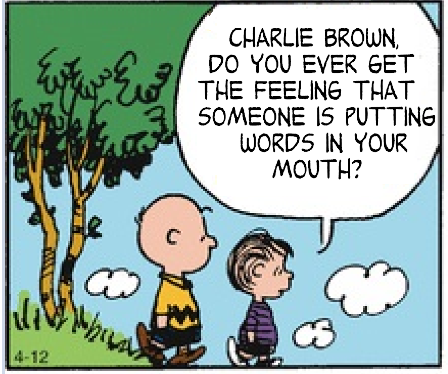 You’re A Crappy Meme, Charlie Brown Wentyworld! You are here!